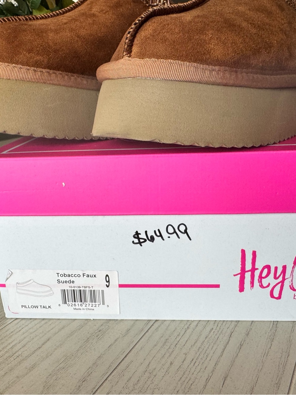 Corky’s Hey Girl Suede Platform Clog -new in original box! - Picture 2 of 7